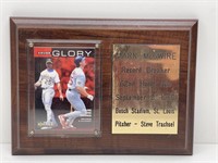 Mark McGwire '98 Home Run Record Breaker Plaque