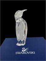 Swarovski Crystal Father Penguin in Original Box