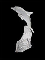 Swarovski Silver Crystal Large Dolphine