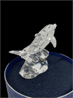 Swarovski Crystal Baby Dolphin in Original Box