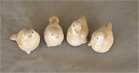 HOMCO Glazed Ceramic Finches & Ducks