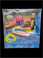 2003 Sea Splashin' Barbie & Kelly in Original Box