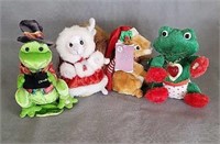 DanDee Valentine Frog Plush & Christmas Plush