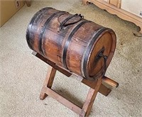 Wooden Barrel Cask Churn