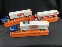 Three Winross Trucks
