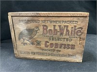 Bob-White Codfish Slide Lid Box