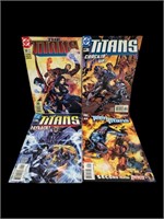 (3) DC The Titans Comics & (1) Teen Titan Comic