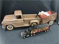 Tonka Pressed Steel Toy Truck & Winross Truck