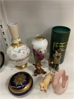 Porcelain Figurines and Vases
