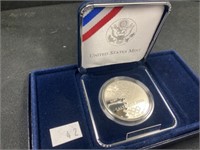 2002 Olympic $1.00 Silver Coin