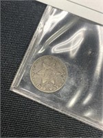 1858 Three Cent Piece