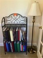 Bookshelf with Lamp