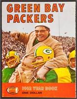 1962 Green Bay Packers Rare Red Variation Yearbook
