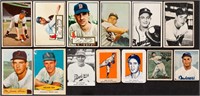 One Hundred Forty-Five 1947 - 1954 Baseball Cards