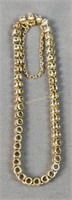14k Gold Diamond  7" Tennis Bracelet 6.8 Dwt