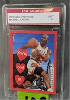 1991 Cleo Valentine Michael Jordan Basketball
