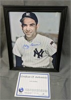 Yogi Berra Photograph Print With Coa Classic