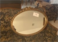 Oval Mirror Heavy Frame