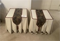 2 Homemade End Tables