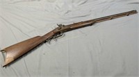 Antique Percussion Cap Rifle. Unmarked. 42 In