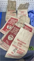 Vintage Lead Shot Bags. Lawrence Brand,