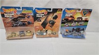 3 NEW SEALED HOTWHEELS ACTION PACKS