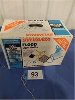 Full Box Sylvania 65w Flood Light Bulbs