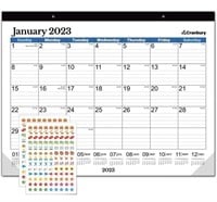 (3) CRANBERRY Large Deskpad Calendars