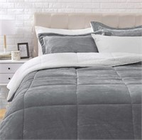 Micromink Sherpa Comforter Bed Set