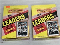1987 TOPPS WAX BASEBALL PACKS- 2 BOXES
