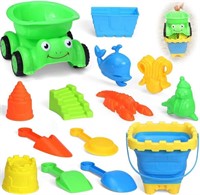 Sand Toy Set for Kids, 14pk