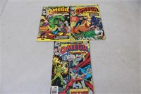 3 Omega Comic Books #1,2 & 3