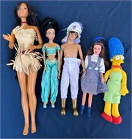 K - LOT OF 5 COLLECTOR DOLLS (W29)