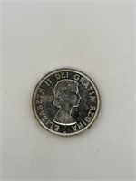 1964 Elizabeth II Canadian Dollar Coin