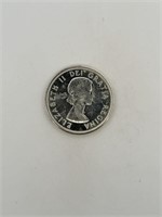 1964 Elizabeth II Canadian 50 Cent Coin