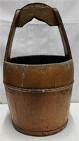 Antique Style Asian Water Bucket