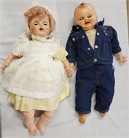 2 Collectible Vintage Dolls