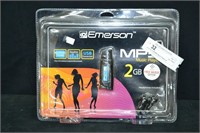 Emerson 2GB MP3 Music Player w/ Headphones New