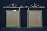 2 Metal Deco Menu Board Frames
