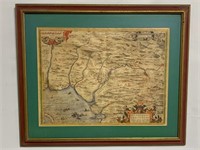 1579 Spanish Map Christopher Columbus Town