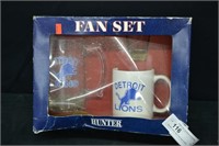 Detroit Lions 3pc Fan Set In Box