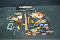 Lot Various Hand Tools & Garage Items