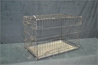 19" x 30" x 21" Tall Wire Metal Pet Crate