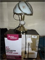 touch lamp and floor lamp NIB