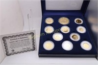 Year 2000 Gold Plated US Coins