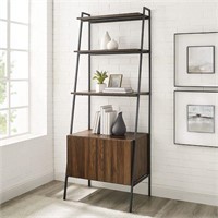 Walker Edison Wood Ladder Bookcase