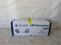LED Emergency Light Fixture, Apps new in box