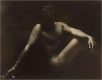 FRAMED SIGNED PHOTOGRAPHIC PRINT, MALE NUDE
