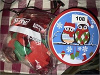 Christmas tin & cookie cutters
