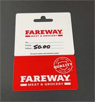 $50 Fareway Gift Card